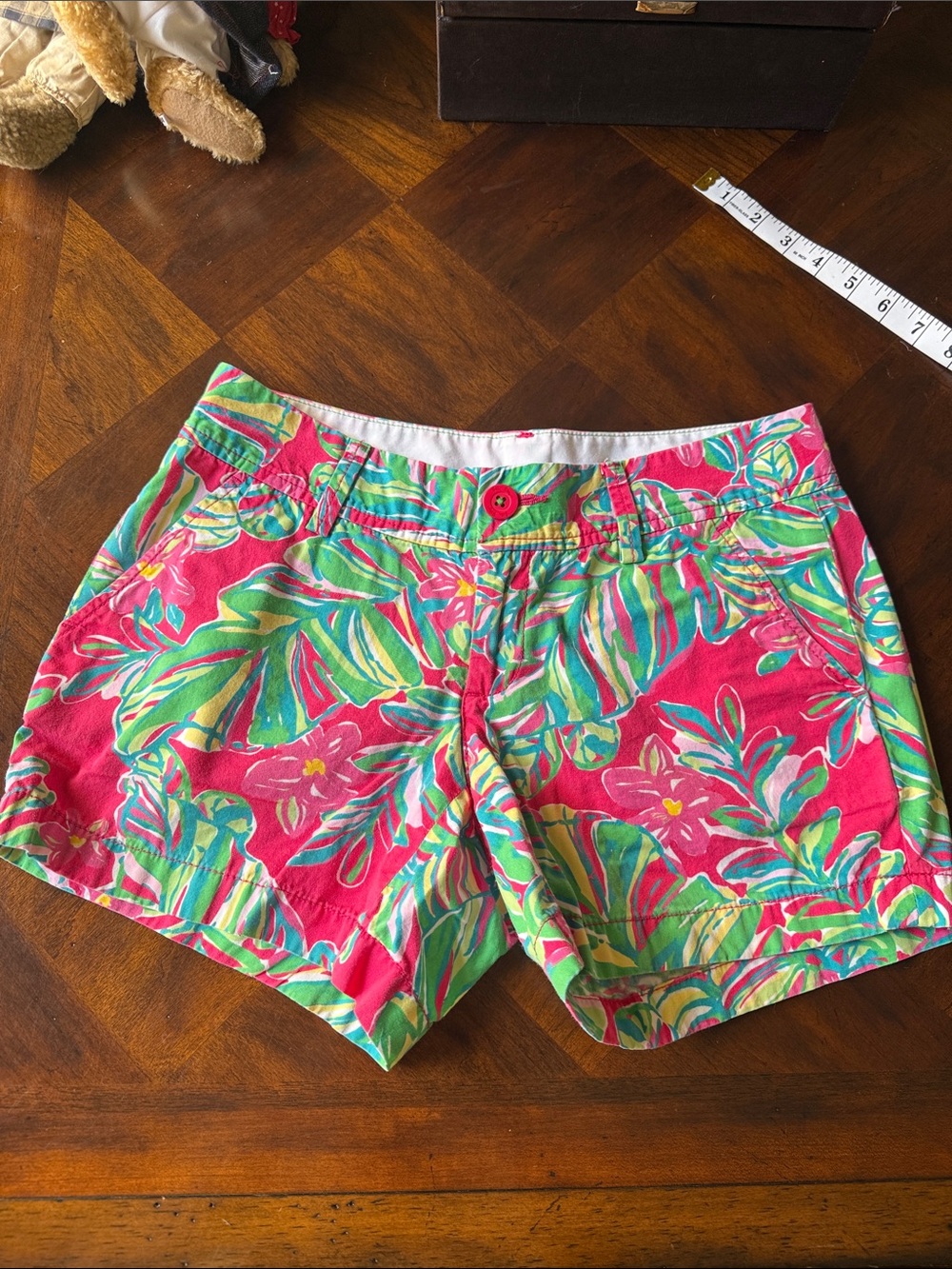 Lilly Pulitzer Tropical Print Casual Shorts The Callahan Short